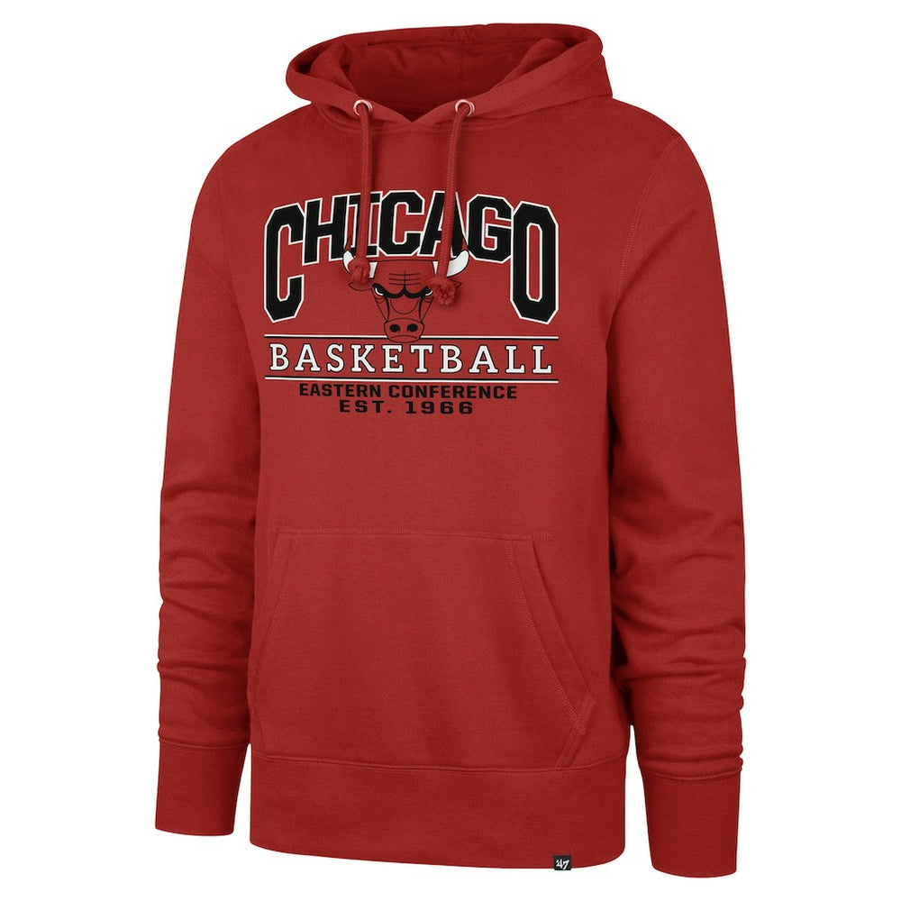 Chicago Bulls '47 Unisex Good Call Headline Pullover Hoodie Red