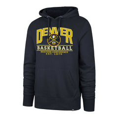 Denver Nuggets '47 Unisex Good Call Headline Pullover Hoodie Navy