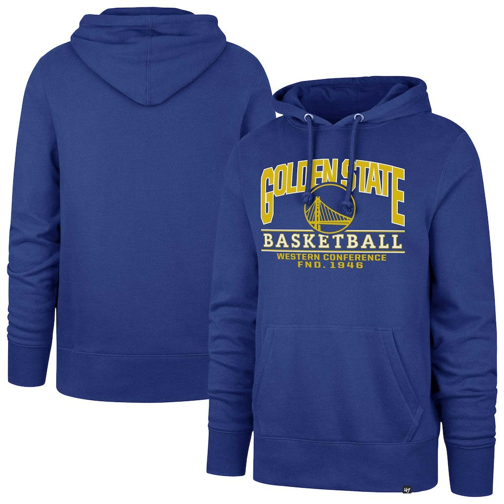 Golden State Warriors '47 Unisex Good Call Headline Pullover Hoodie Royal