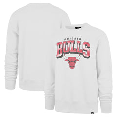 Chicago Bulls '47 Spotlight Headline Pullover Sweatshirt White