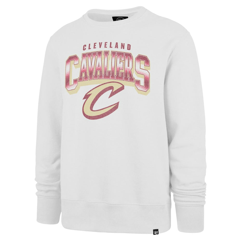 Cleveland Cavaliers '47 Spotlight Headline Pullover Sweatshirt White