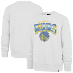 Golden State Warriors '47 Spotlight Headline Pullover Sweatshirt White
