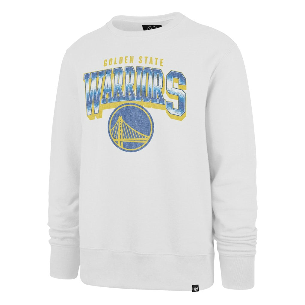 Golden State Warriors '47 Spotlight Headline Pullover Sweatshirt White