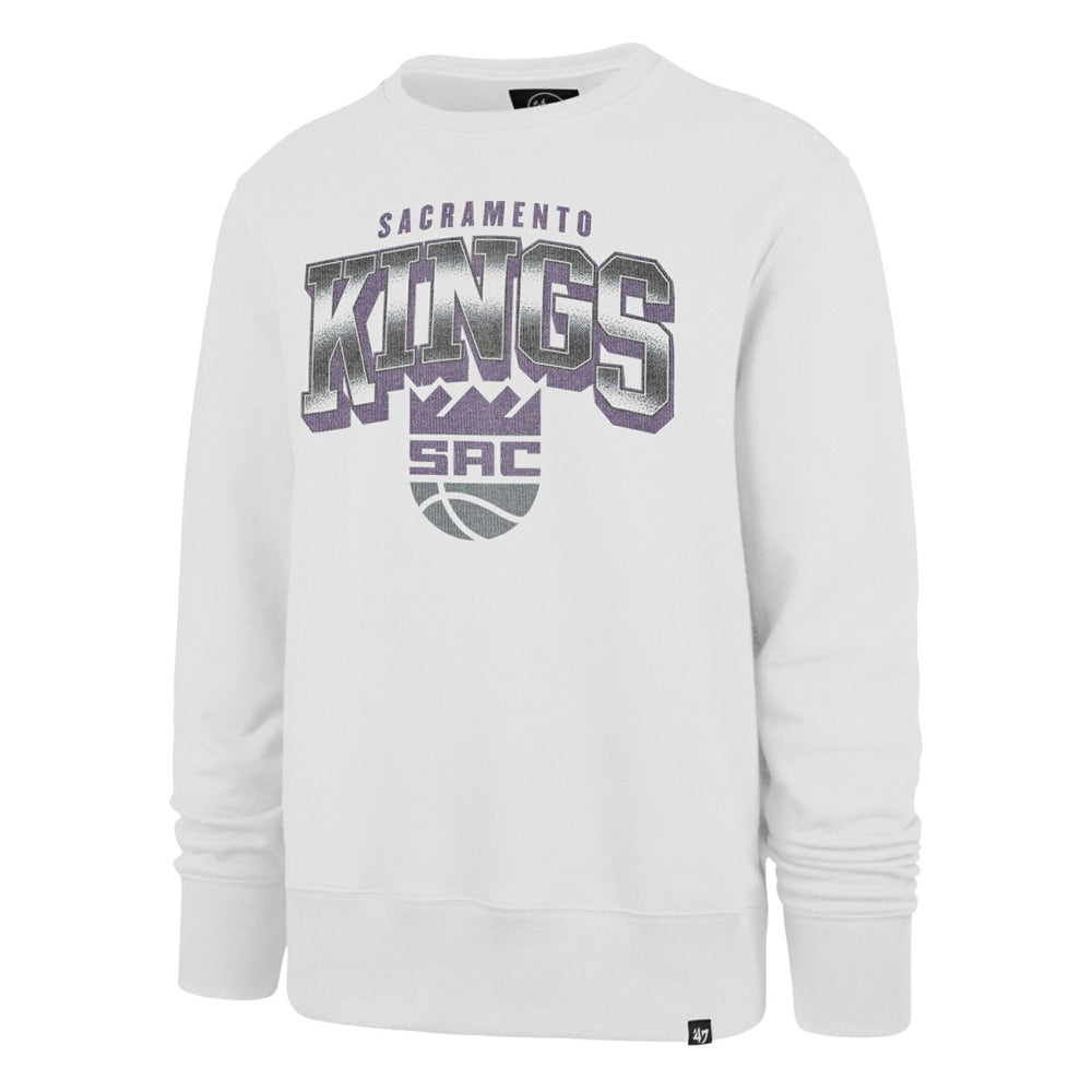 Sacramento Kings '47 Spotlight Headline Pullover Sweatshirt White