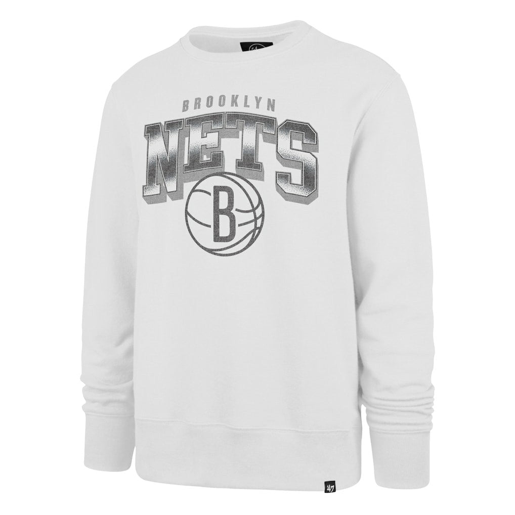 Brooklyn Nets '47 Spotlight Headline Pullover Sweatshirt White