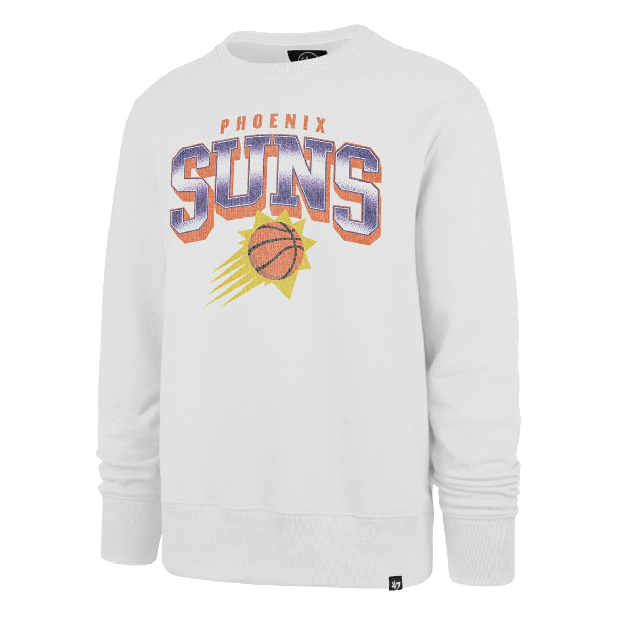 Phoenix Suns '47 Spotlight Headline Pullover Sweatshirt White