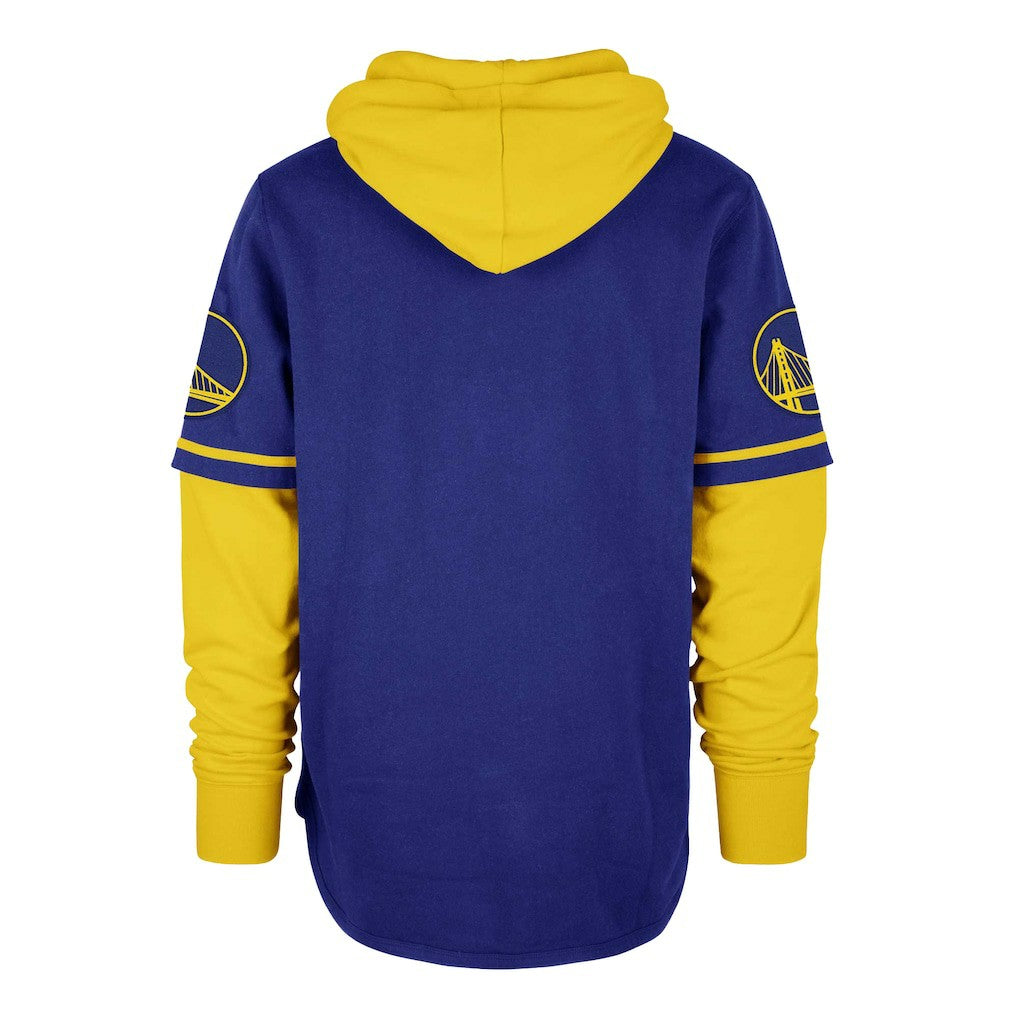Golden State Warriors '47 Trifecta Shortstop Pullover Hoodie Royal