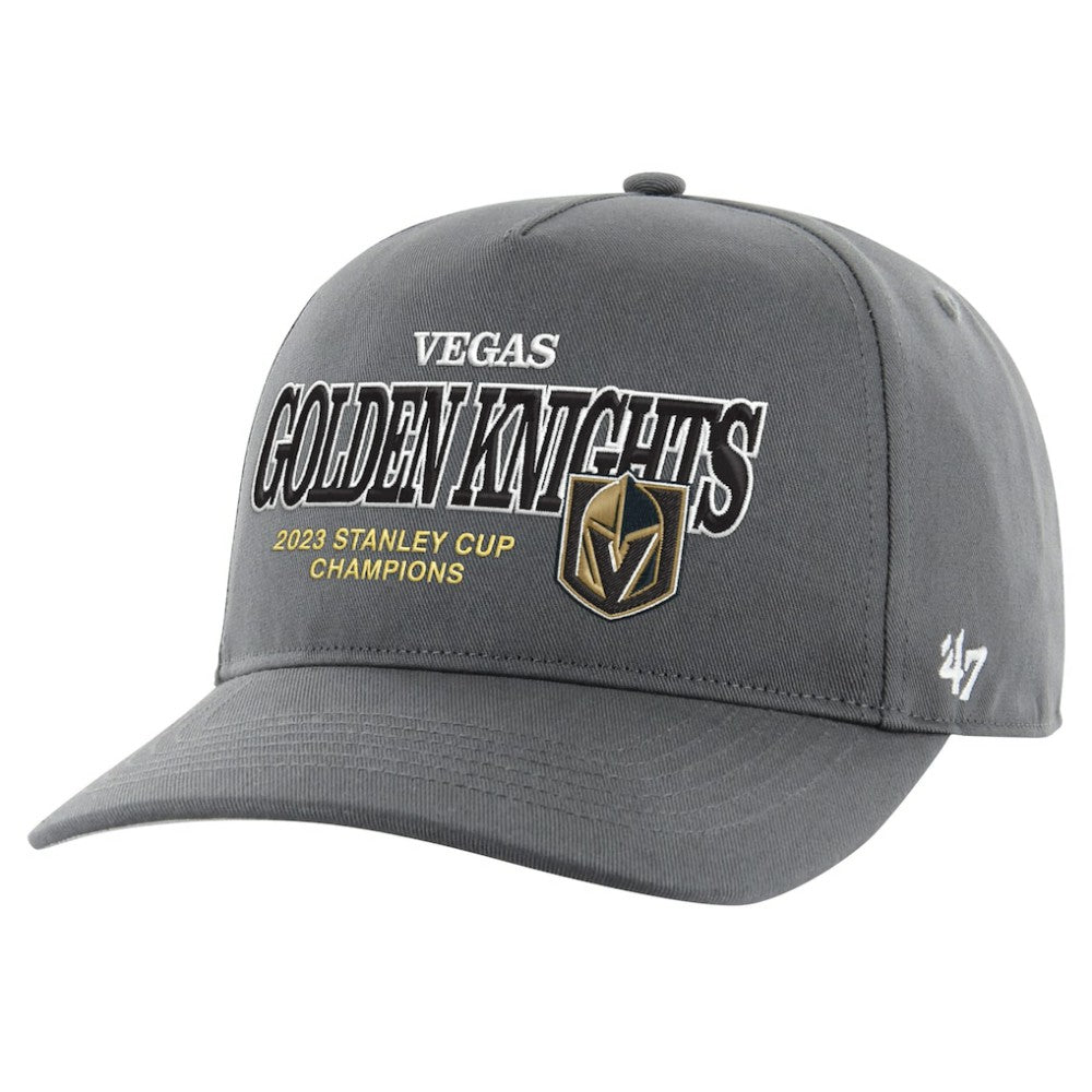 NHL Vegas Golden Knights '47 2023 Stanley Cup Champions Penalty Box Hitch Adjustable Hat - Charcoal