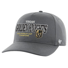 NHL Vegas Golden Knights '47 2023 Stanley Cup Champions Penalty Box Hitch Adjustable Hat - Charcoal