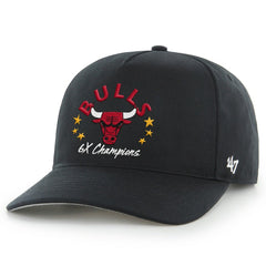 Chicago Bulls '47 Champs Global Star Hitch Adjustable Hat Black