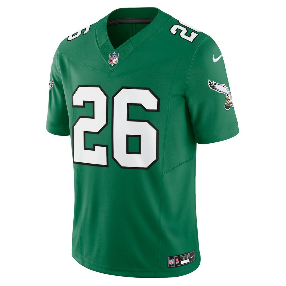 Saquon Barkley Philadelphia Eagles Alternate Vapor F.U.S.E. Limited Jersey Kelly Green