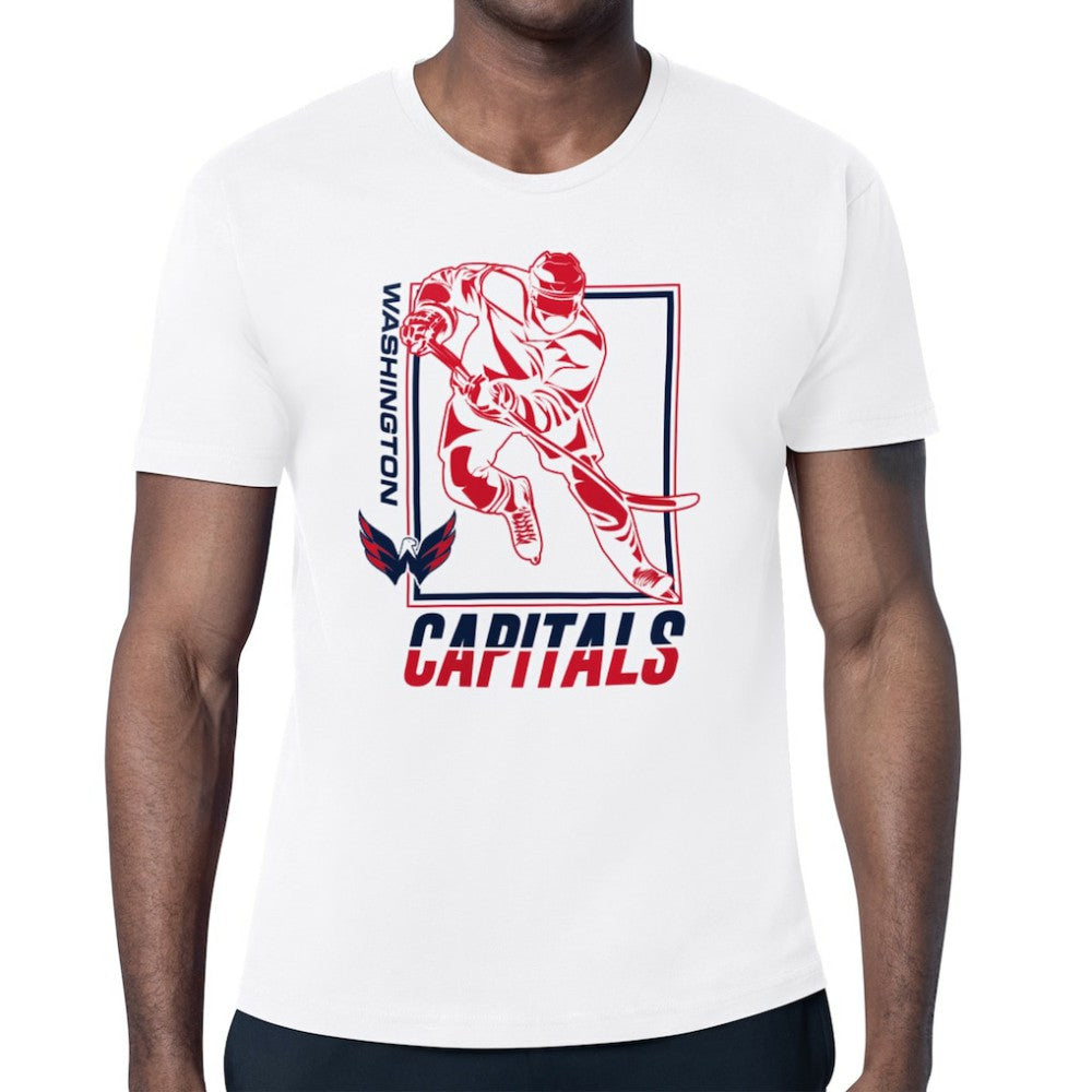 NHL Washington Capitals Starter Player Grid T-Shirt - White
