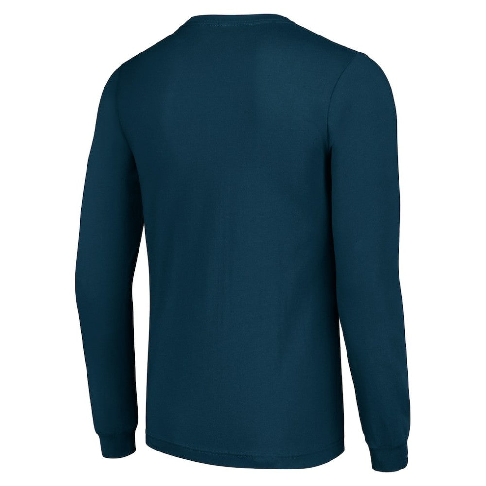 NHL Vancouver Canucks Starter Player Grid Long Sleeve T-Shirt - Blue