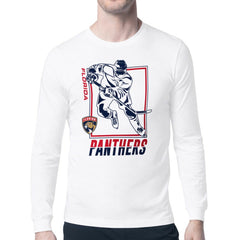 NHL Florida Panthers Starter Player Grid Long Sleeve T-Shirt - White