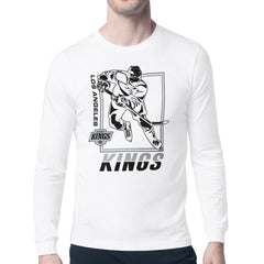 NHL Los Angeles Kings Starter Player Grid Long Sleeve T-Shirt - White