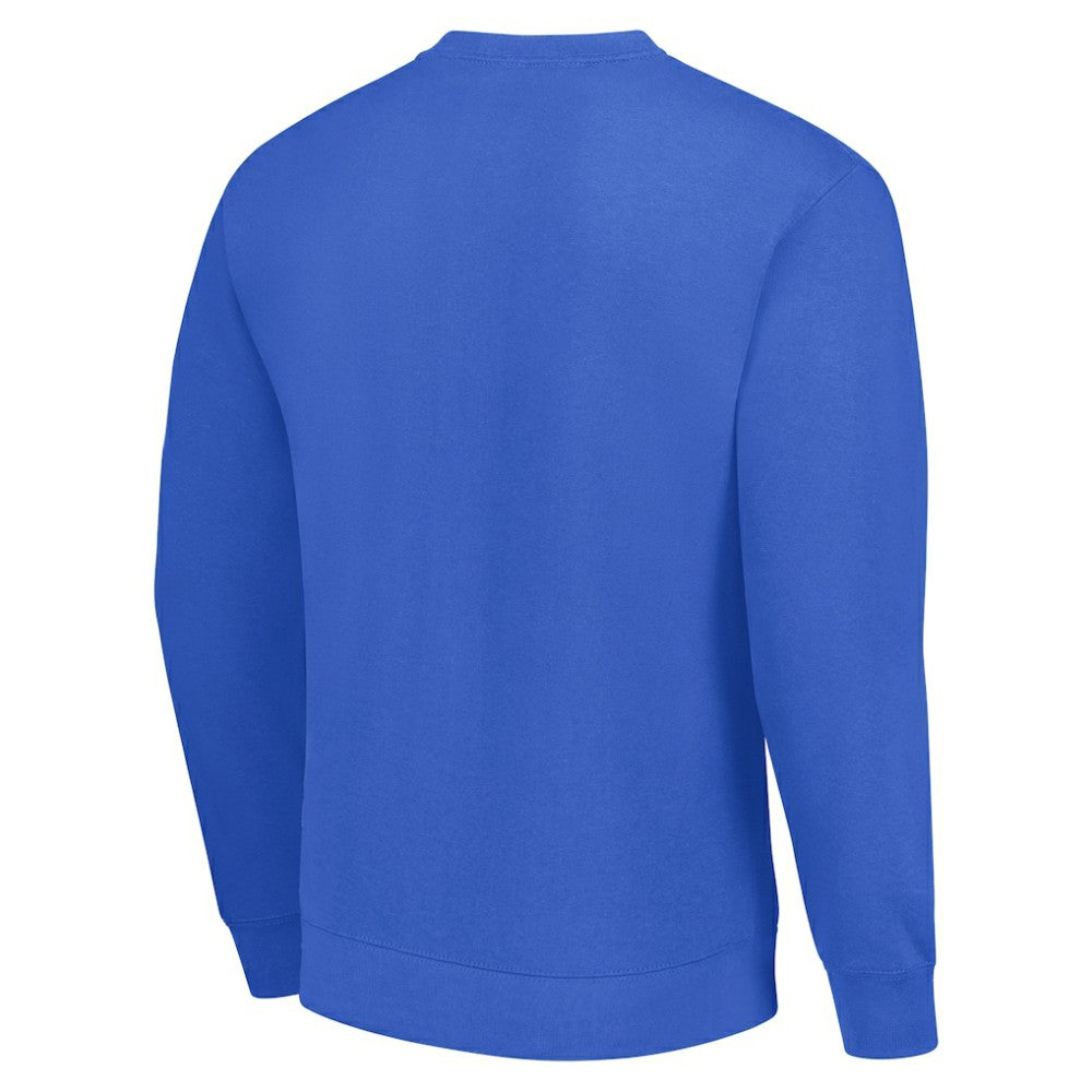 NHL Edmonton Oilers Starter Player Grid Fleece Pullover Sweatshirt - Royal