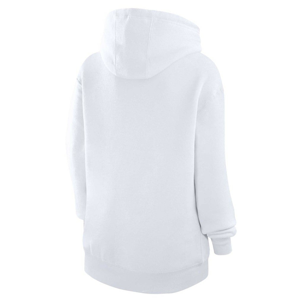Detroit Pistons G-III 4Her by Carl Banks Women's Heart Pullover Hoodie - White