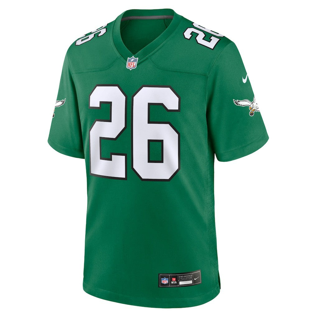 Saquon Barkley Philadelphia Eagles Alternate Game Jersey Kelly Green