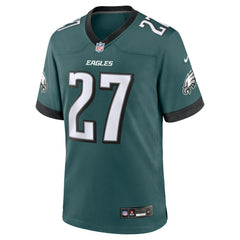 Quinyon Mitchell Philadelphia Eagles Player Game Jersey Midnight Green