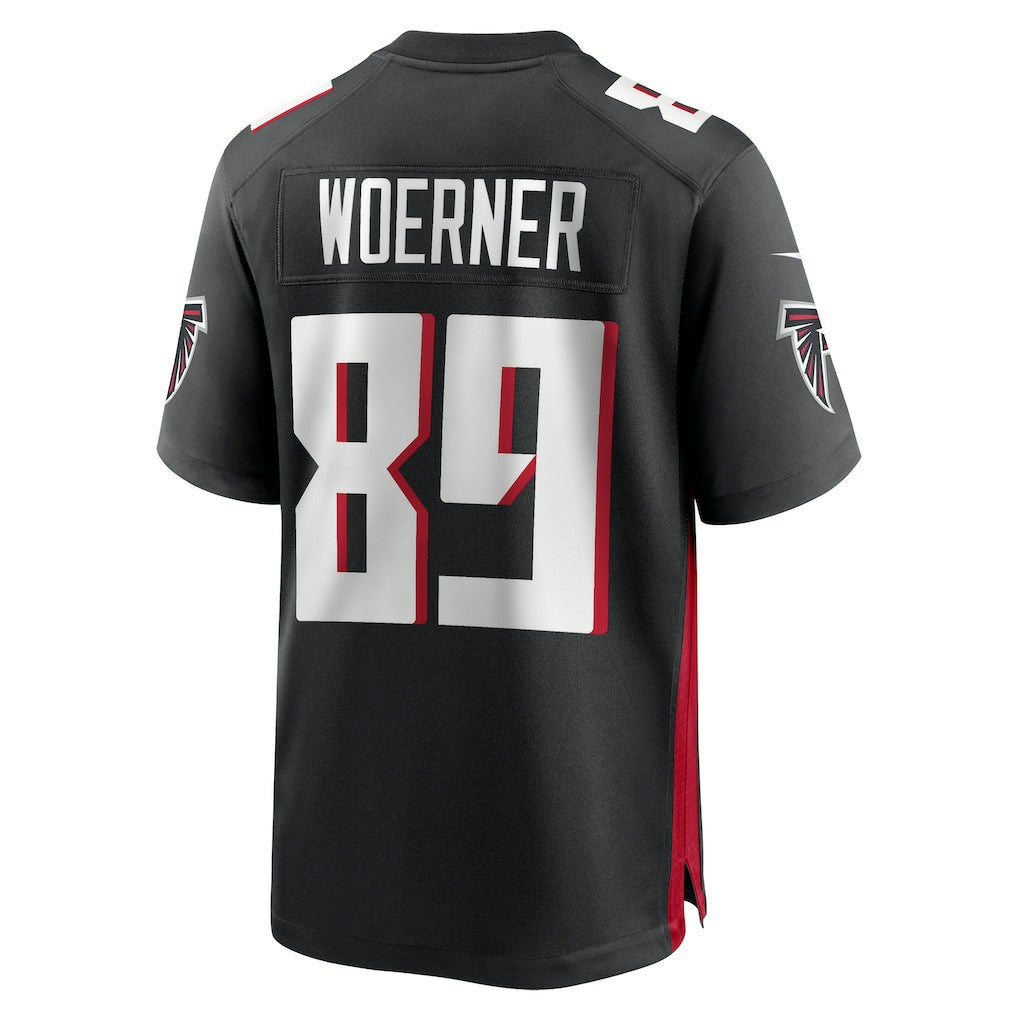 Charlie Woerner Atlanta Falcons Game Jersey Black