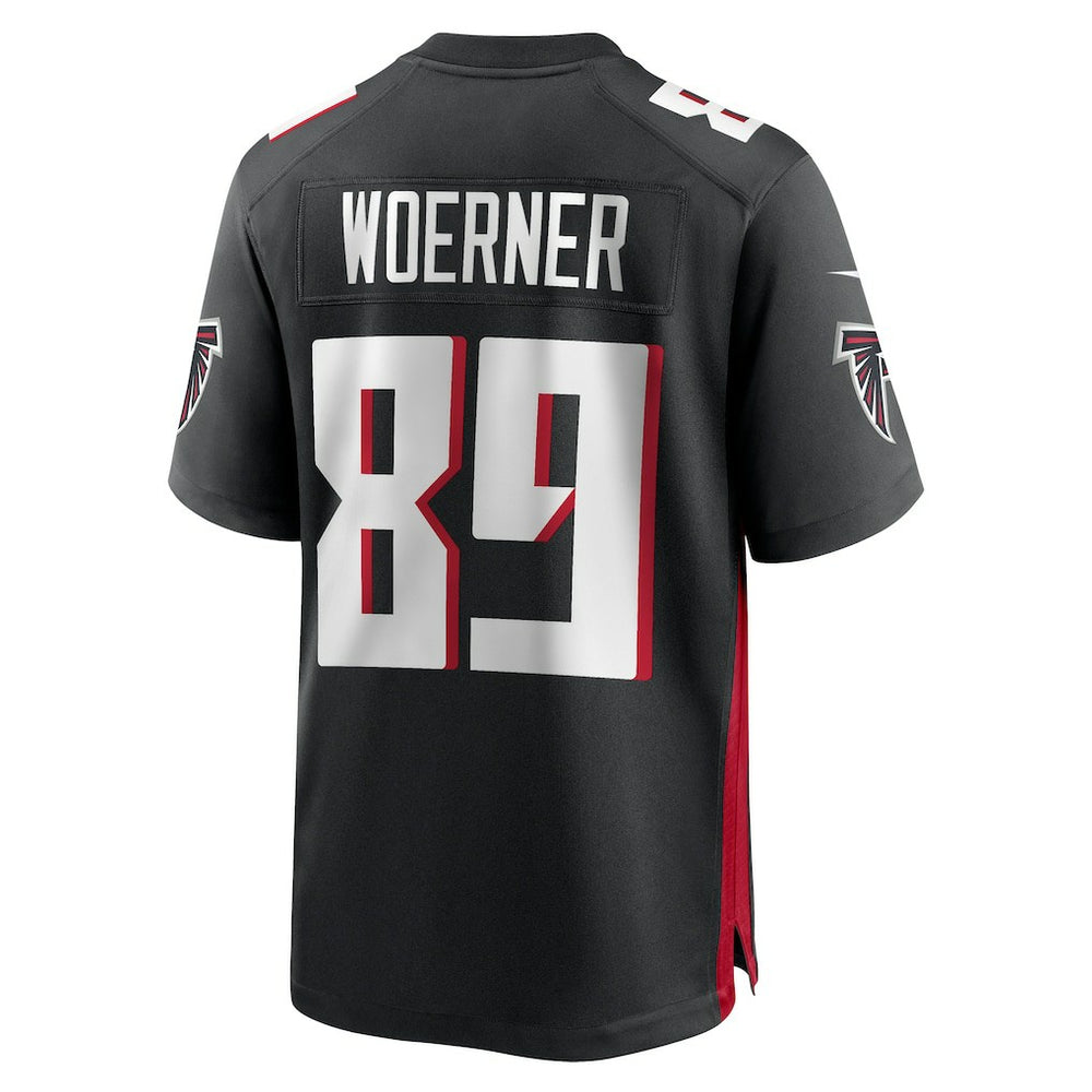 Charlie Woerner Atlanta Falcons Game Jersey Black