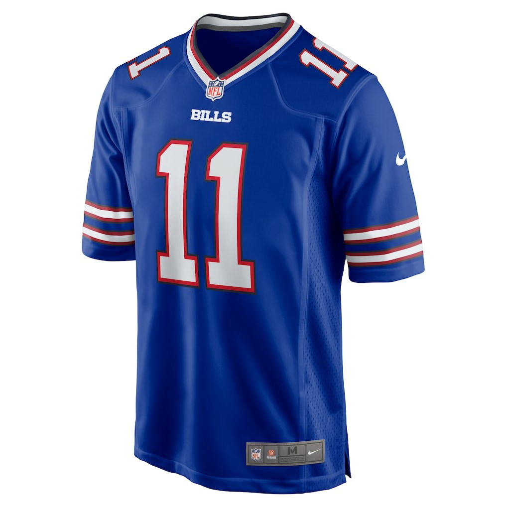 Mitchell Trubisky Buffalo Bills Game Jersey Royal