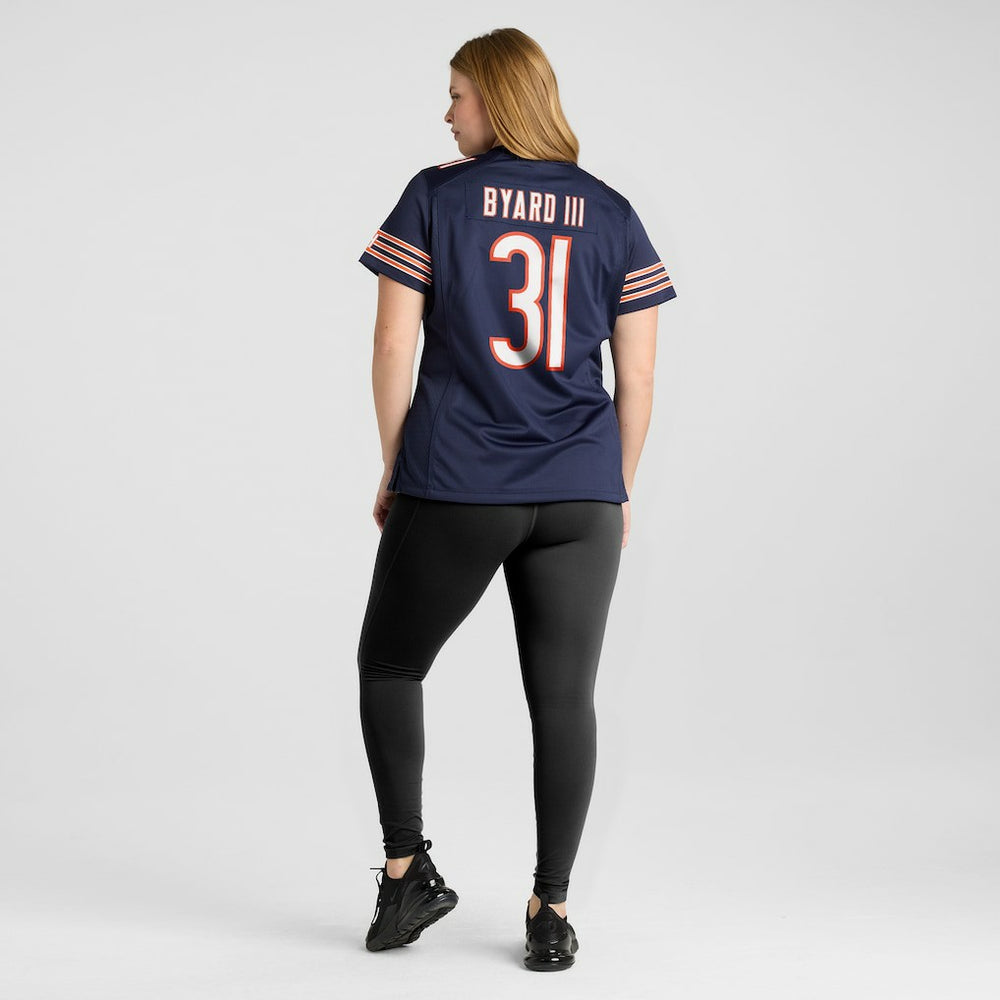Kevin Byard III Chicago Bears Women's Game Jersey Navy