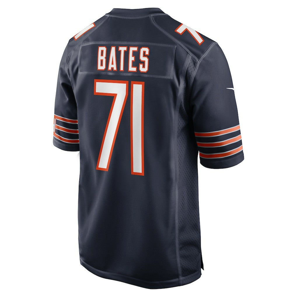 Ryan Bates Chicago Bears Game Jersey Navy