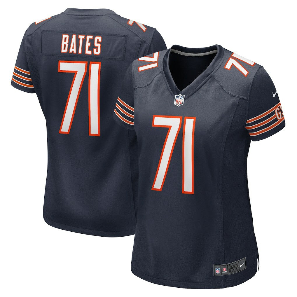 Ryan Bates Chicago Bears Women's Game Jersey Navy