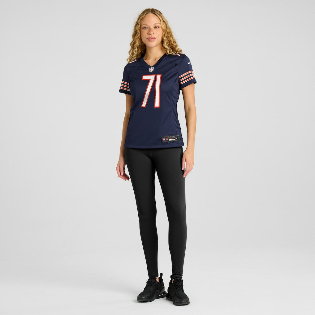 Ryan Bates Chicago Bears Women's Game Jersey Navy