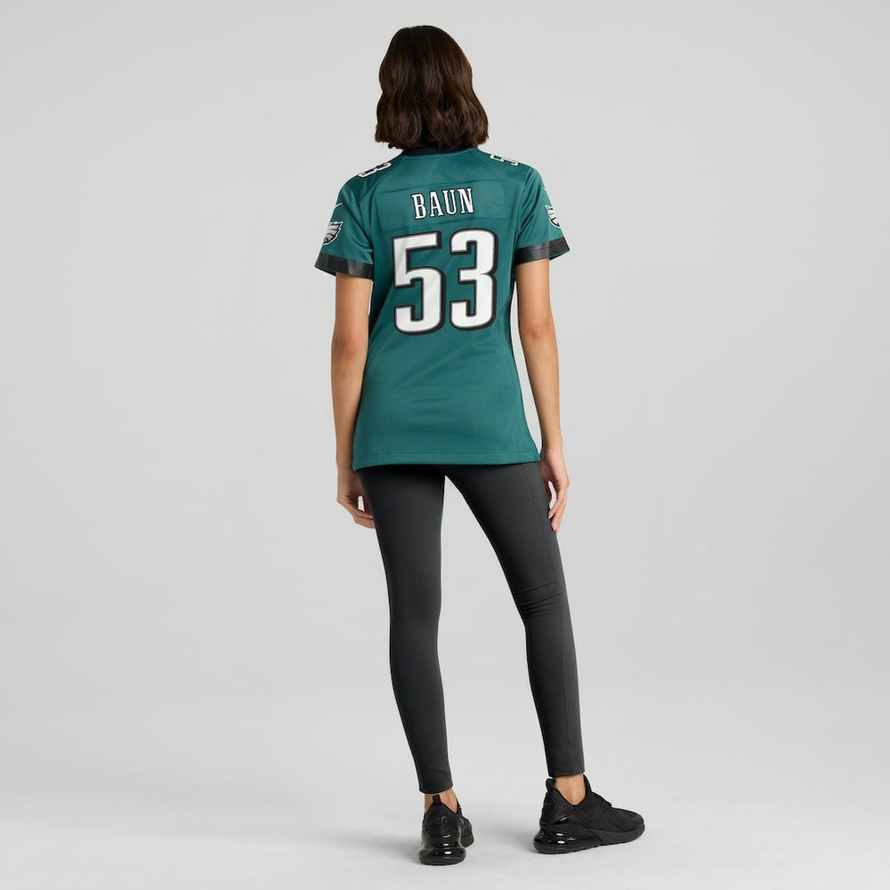 Zack Baun Philadelphia Eagles Women's Game Jersey Midnight Green