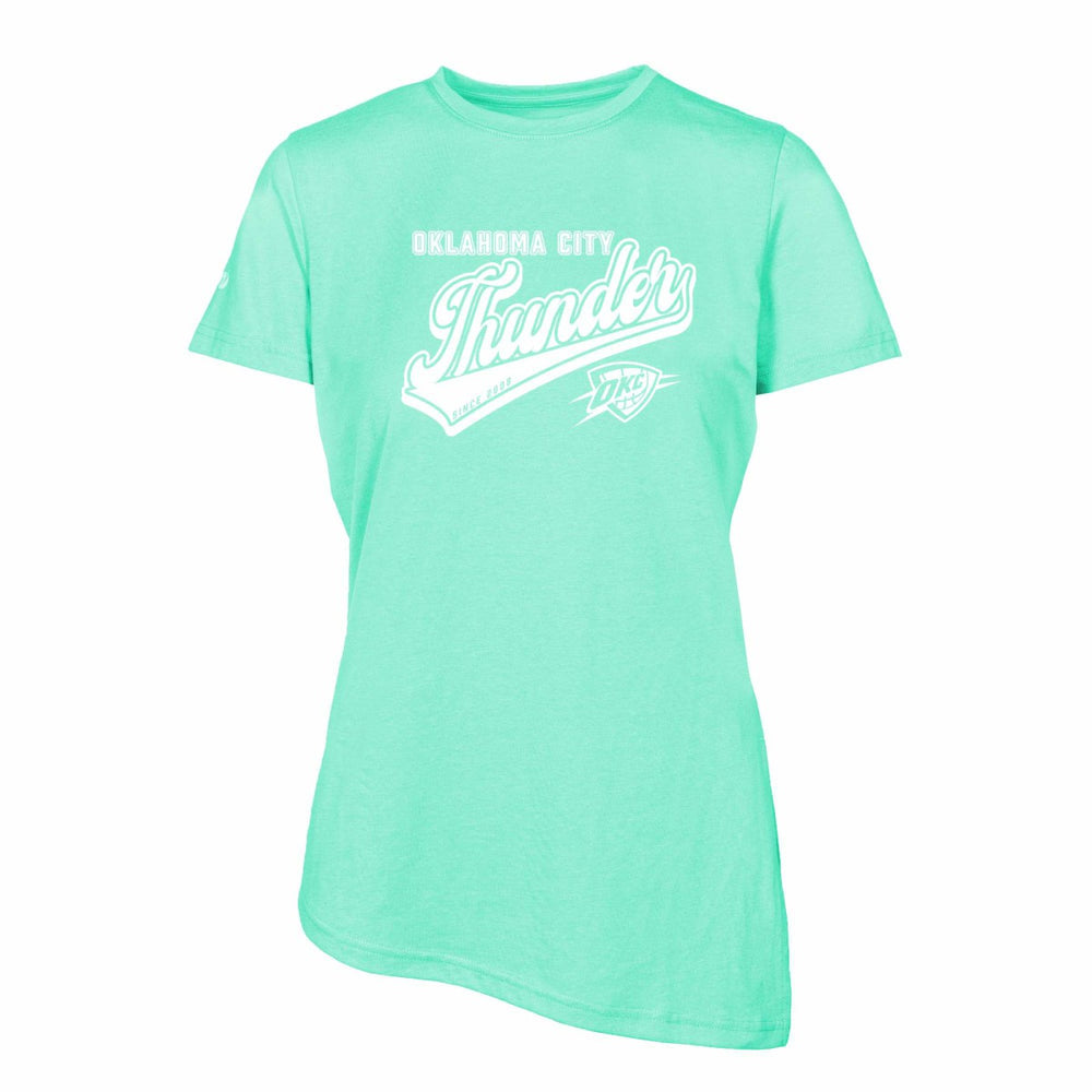 Oklahoma City Thunder Levelwear Women's Birch Sweep T-Shirt Mint
