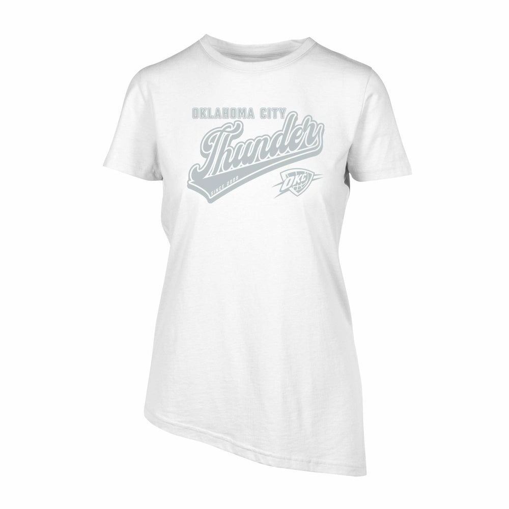 Oklahoma City Thunder Levelwear Women's Birch Sweep T-Shirt White