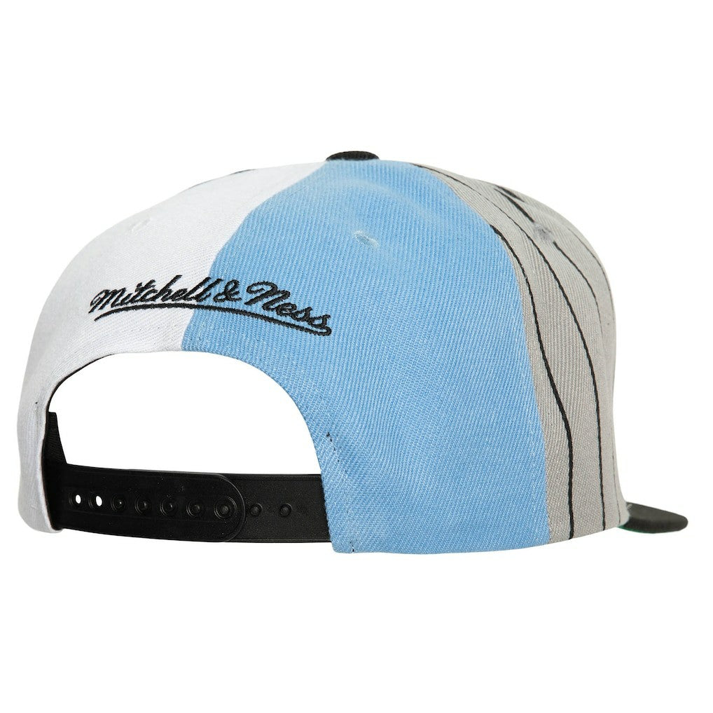 Brooklyn Nets What The Pinstripe Snapback Hat Black