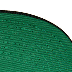 Brooklyn Nets What The Pinstripe Snapback Hat Black