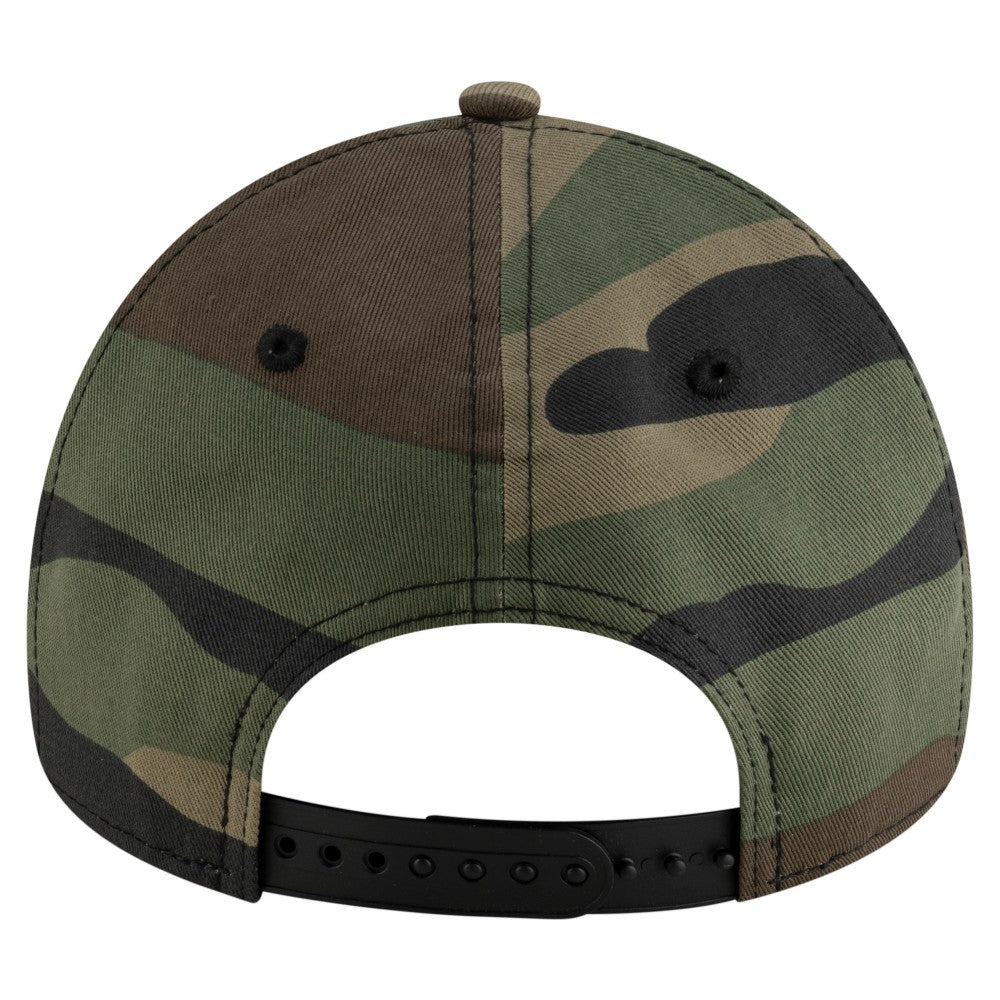 Los Angeles Angels New Era Woodland Team Pop 9FORTY A-Frame Adjustable Hat - Camo Hats