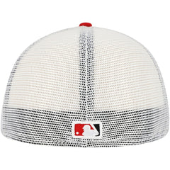 Washington Nationals New Era Team Color 59FIFTY Trucker Fitted Hat - Red Hats