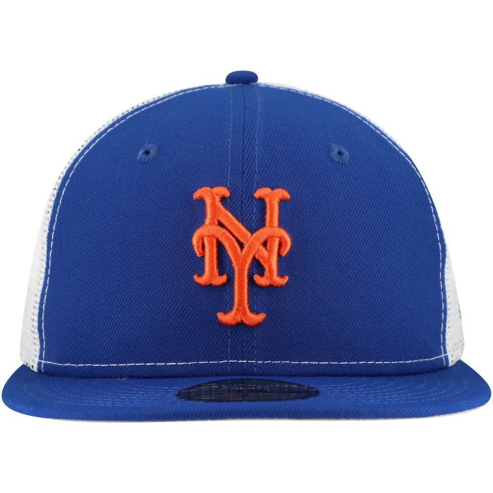 New York Mets New Era Team Color 59FIFTY Trucker Fitted Hat - Royal Hats