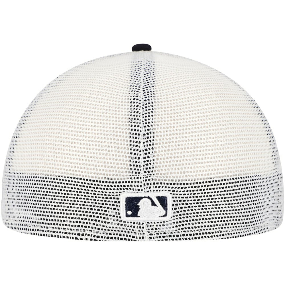 New York Yankees New Era Team Color 59FIFTY Trucker Fitted Hat - Navy Hats