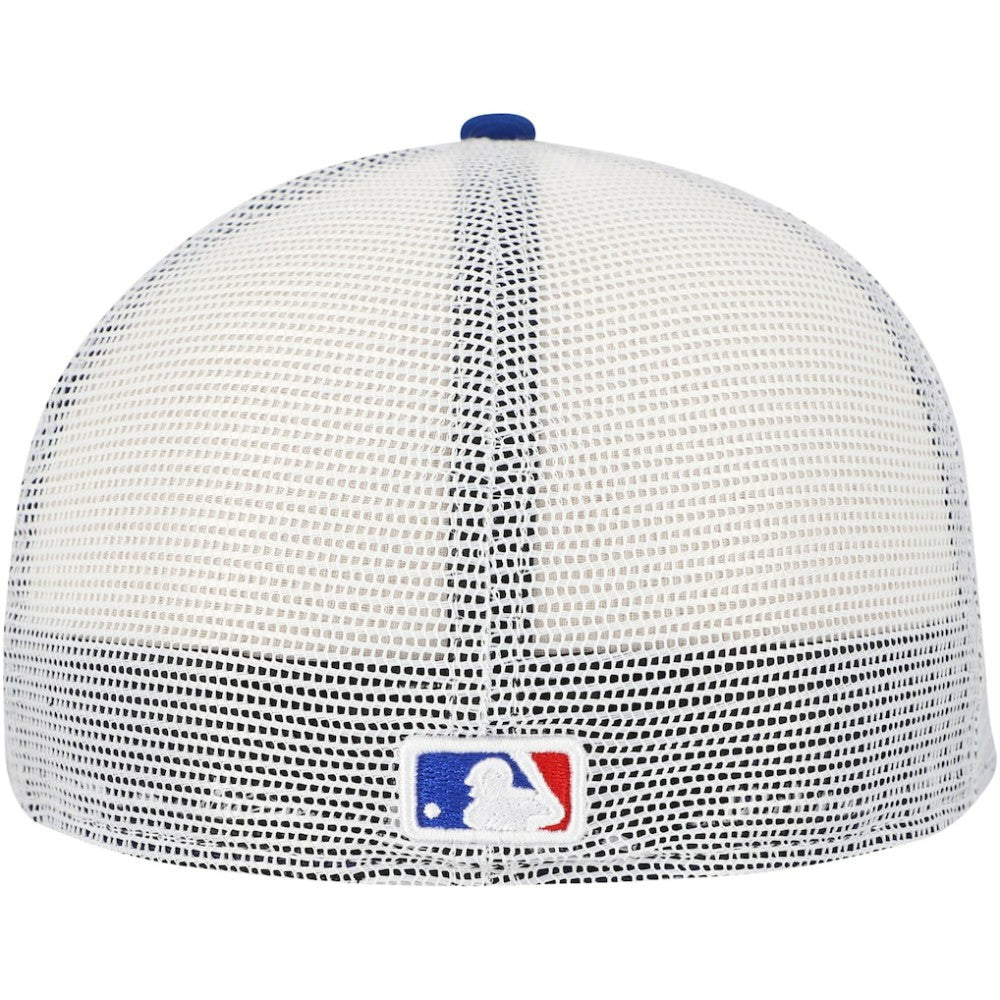 Chicago Cubs New Era Team Color 59FIFTY Trucker Fitted Hat - Royal Hats