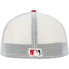 Cincinnati Reds New Era Team Color 59FIFTY Trucker Fitted Hat - Red Hats