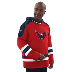 NHL Washington Capitals Starter Hockey Pullover Hoodie - Red/Navy
