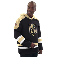 NHL Vegas Golden Knights Starter Hockey Pullover Hoodie - Black/Gold