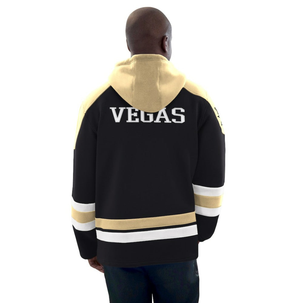 NHL Vegas Golden Knights Starter Hockey Pullover Hoodie - Black/Gold