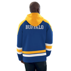 NHL Buffalo Sabres Starter Hockey Pullover Hoodie - Royal/Gold