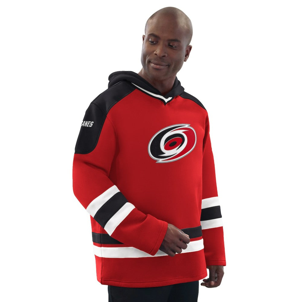 NHL Carolina Hurricanes Starter Hockey Pullover Hoodie - Red/Black