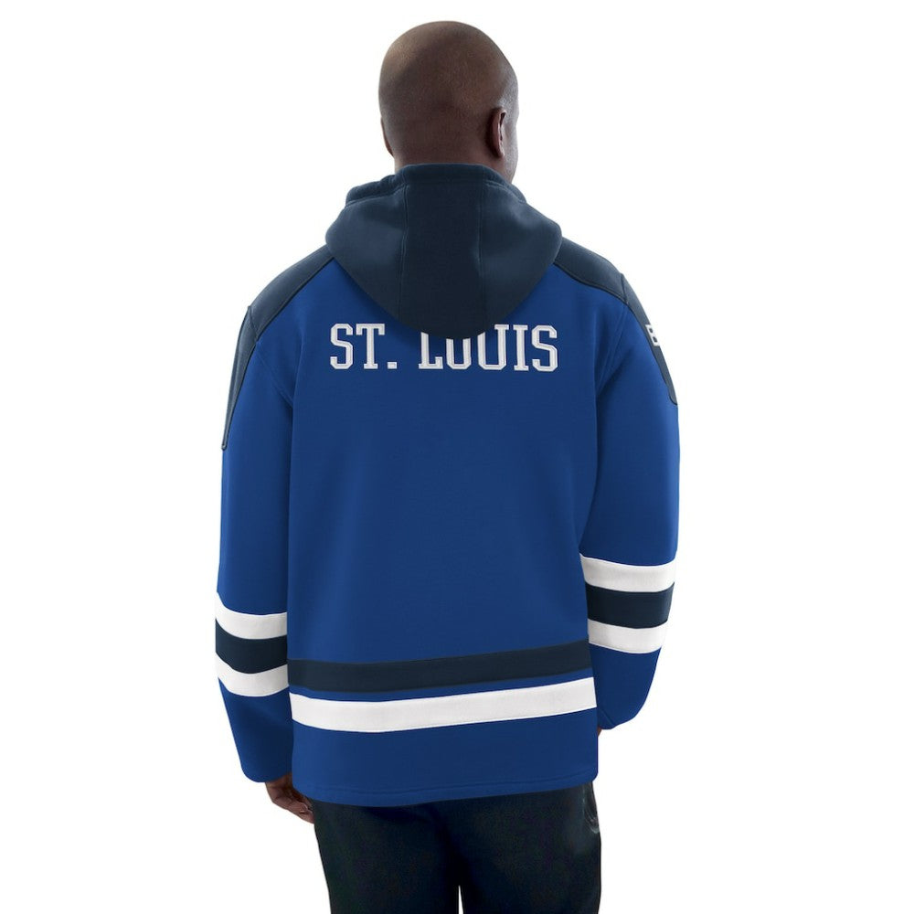 NHL St. Louis Blues Starter Hockey Pullover Hoodie - Blue/Navy