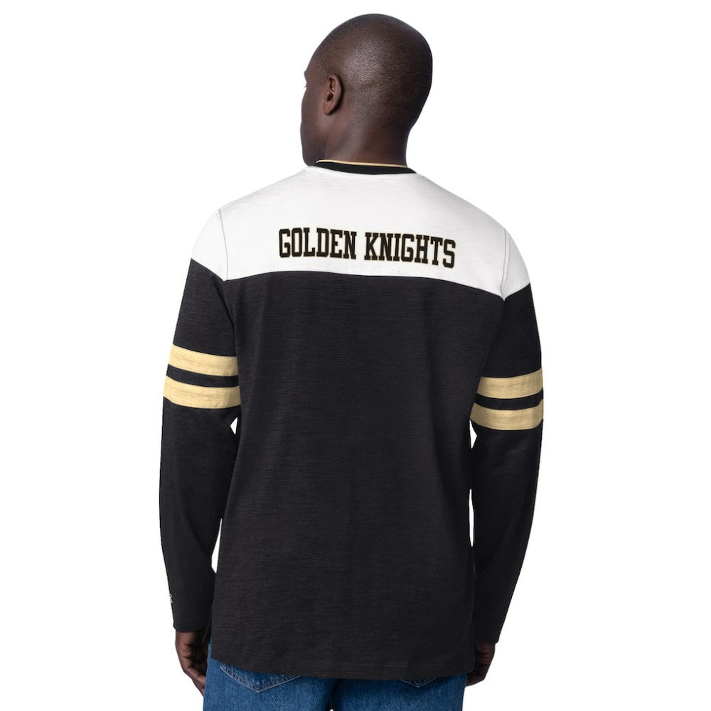 NHL Vegas Golden Knights Starter Blitz Durene Long Sleeve T-Shirt - Black