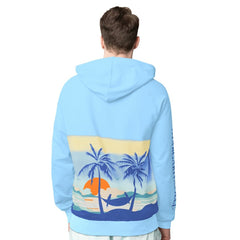 NHL New York Rangers Margaritaville Island Dream Peached Pullover Hoodie - Blue