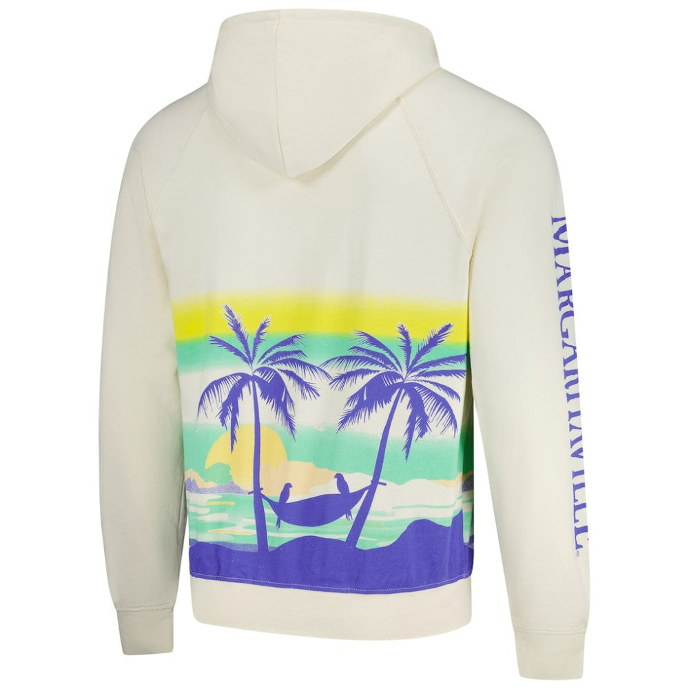 NHL Seattle Kraken Margaritaville Island Dream Peached Pullover Hoodie - Cream